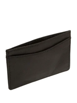 Pure Luxuries London 'Anna' Leather Card Holder Black Sale