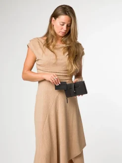 Pure Luxuries London April Leather Purse Black Online