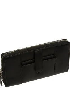 Pure Luxuries London April Leather Purse Black Online
