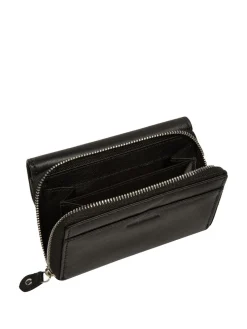 Pure Luxuries London Belle Leather Purse Black Online