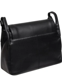 Pure Luxuries London 'Cassie' Leather Crossbody Bag Black Best