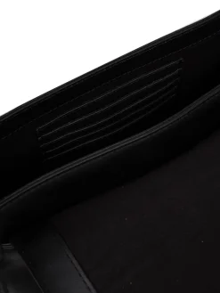 Pure Luxuries London 'Cassie' Leather Crossbody Bag Black Best