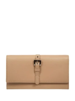Pure Luxuries London 'Harriet' Leather Purse Natural Discount