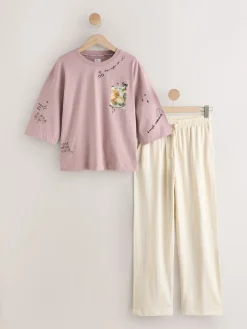 Next Purple Breakfast Short Sleeve Pyjamas Discount