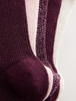 Next Purple Lettuce Welt Ankle Socks 5 Pack Best