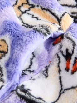 Next Purple Swan Borg Half Zip Fleece Online