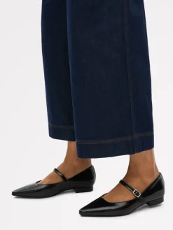 Radley Patent Avenue Mary Jane Flats Black Online