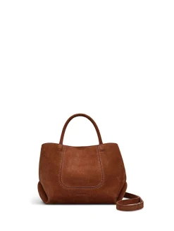 Radley The Compton Small Grab Bag Brown Suede Discount