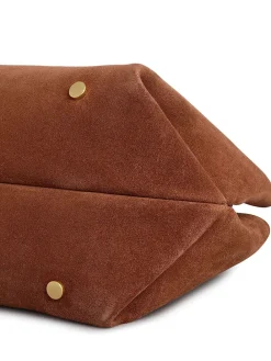 Radley The Compton Small Grab Bag Brown Suede Discount