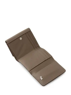 Radley Light Brown Pockets Trifold Purse New