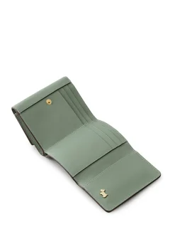 Radley Light Green Pockets Trifold Purse Clearance