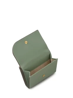 Radley Light Green Pockets Trifold Purse Clearance