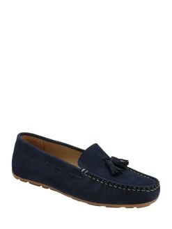 Ravel Leather Loafers Blue Discount