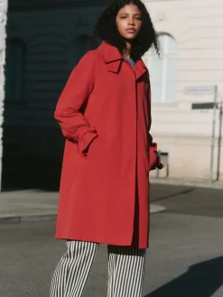 Next Dolly Trench Coat Red Best
