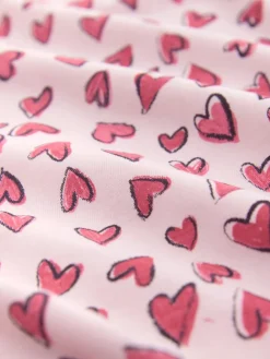 Next Red Heart Short Sleeve Pyjamas Hot