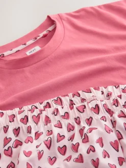 Next Red Heart Short Sleeve Pyjamas Hot