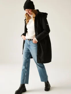 Regatta Yannta Isotex Waterproof Breathable Coat Black Discount