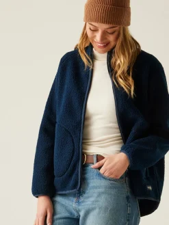 Regatta Frankie Borg Full Zip Fleece Blue Hot