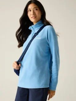 Regatta Blue Sweetheart Zip Neck Fleece Best