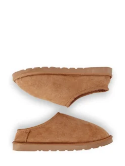 Regatta Solace Slipper Faux Fur Slippers Brown Sale