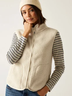 Regatta Frankie Borg Bodywarmer Fleece Cream