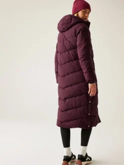 Regatta Red Eloria Heavyweight Water Repellent Stretch Coat New