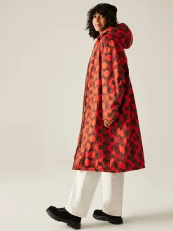 Regatta Hydra Fort Waterproof Orla Changing Robe Red Clearance