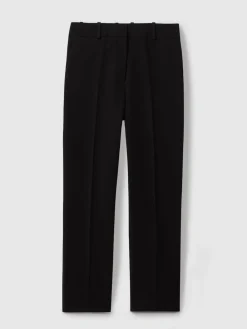 Reiss Gabi Petite Slim-Fit Suit Trousers Black