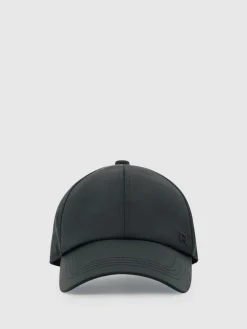 Reiss Nicole Logo-Embroidered Baseball Cap Black Discount