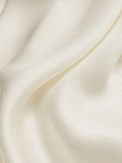 Reiss White Clemence Atelier Duchess Satin Bridal Maxi Dress Best