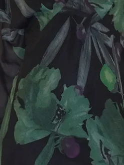 Religion Green Lily Column Bias Cut Maxi Dress In Floral Print Discount