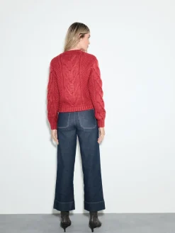 Next Cropped Patch Pocket Jeans Rinse Blue Online