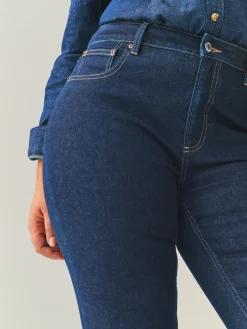 Next Hourglass Mid Rise Skinny Jeans Rinse Blue Outlet