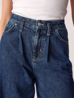 Next Palazzo Wide Leg Jeans Rinse Blue Discount