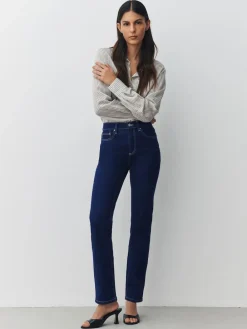 Next Slim Mid Rise Stretch Jeans Rinse Blue Online