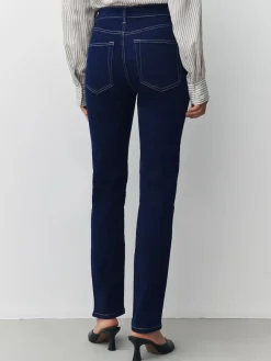 Next Slim Mid Rise Stretch Jeans Rinse Blue Online