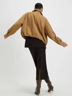 River Island Brown Premium Maxi Skirt Outlet