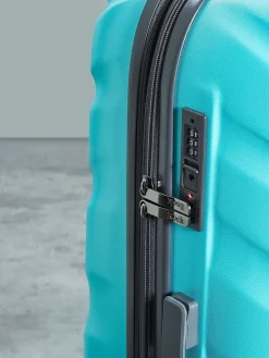 Rock Luggage Rock Bali 3pc Set Luggage Blue New