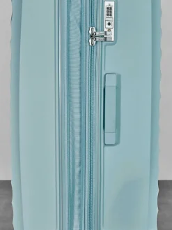 Rock Luggage Blue Sunwave Cabin Suitcase Outlet