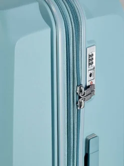 Rock Luggage Blue Sunwave Cabin Suitcase Outlet