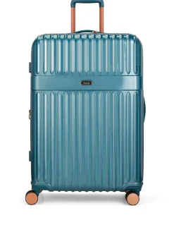 Rock Luggage Large Selene Suitcase Blue Sale
