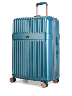 Rock Luggage Large Selene Suitcase Blue Sale