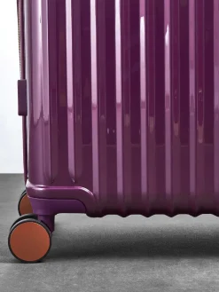 Rock Luggage Large Selene Suitcase Purple Hot