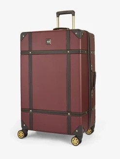 Rock Luggage Large Vintage Suitcase Discount