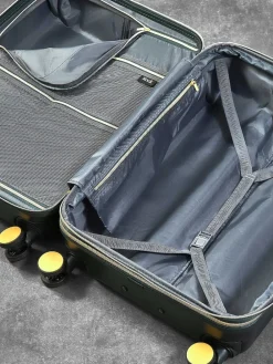 Rock Luggage Medium Aria Suitcase Green Discount