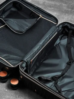 Rock Luggage Medium Selene Suitcase Black Hot