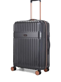 Rock Luggage Medium Selene Suitcase Grey Clearance