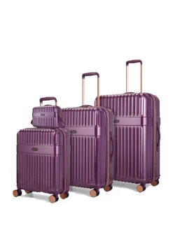 Rock Luggage Selene Suitcases Set Purple Online