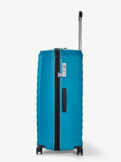 Rock Luggage Sunwave Large Suitcase Blue Best