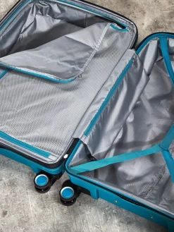 Rock Luggage Sunwave Large Suitcase Blue Best